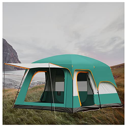 Wasserdichtes Zelt für 5 bis 8 Personen, insektensicher, geräumige Standzelte für Erwachsene, stabile und praktische Campingzelte für Camping, Wandern, Bergsteigen von VICIYOO