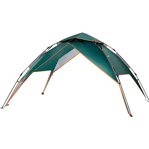 Zelt 3-4 Doppelstockzelt Doppeltür Automatisches Zelt Geeignet für Strandgarten Camping Angeln Picknick Selbstfahrertour Geeignet für Familien von VICIYOO