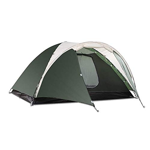 Zelt Campingzelt 4 Personen 4 Jahreszeiten Doppelschicht Leichtes wasserdichtes Reisezelt mit tragbarer Tasche Outdoor Hopeful von VICIYOO