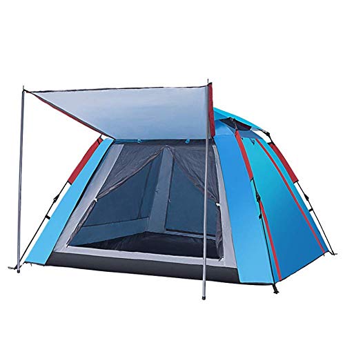 Zelt im Freien, im Freien, für 3–4 Personen, automatisches Zelt mit einem Raum, Einer Halle, Familiencampingzelt, Erhöhung der Verdickung, Regencampingzelt, Outdoor-Abent von VICIYOO