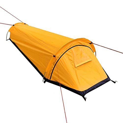 Zelte für Camping, 1 Set, praktisches regenfestes Polyester-Rucksackzelt mit stabilem Rahmen für die Jagd, Rucksackzelt, Camping-Schlafsack von VICIYOO