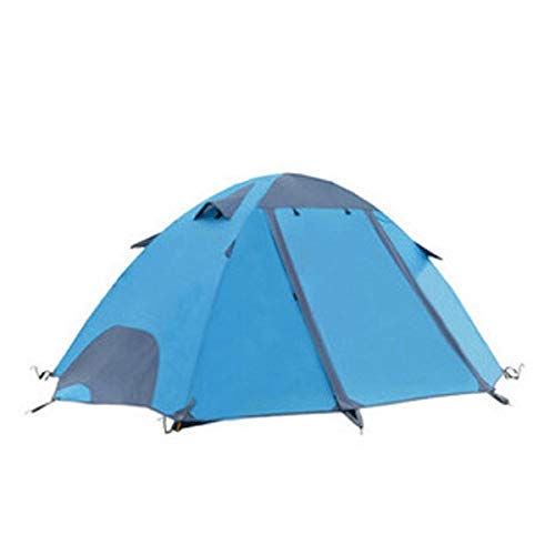 Zelte für Camping, Campingzelt, Personen-Familienzelt, Doppellagiges Außenzelt, wasserdicht, Winddicht, Anti-UV-Zelt mit abnehmbarem Regenschutz, einfacher Aufbau für Cam von VICIYOO