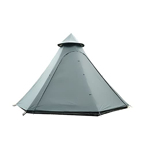 Zelte für Camping Ultragroßes 5-8-Personen-Doppelschicht-Sechseck-Camping-Familienzelt Großes Multiplayer-Outdoor-Reisezelt von VICIYOO