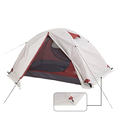 Zelte für Campingzelt, Rucksackzelt, Outdoor-Campingzelt mit Schneefang, doppellagig, wasserdicht, für Wandern und Trekking. von VICIYOO