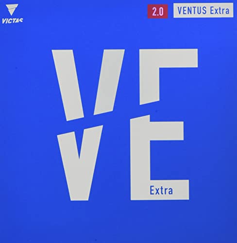 VICTAS Belag Ventus Extra, rot, 2,0 mm von VICTAS