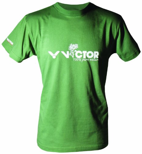 VICTOR Herren T-Shirt Organic 6501, grün, M von VICTOR
