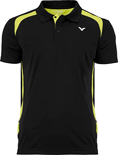 VICTOR Badmintonshirt Polo Function Unisex Black 6959-3XL von Victor