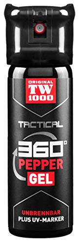VIKING GEAR Original Behörden Pfefferspray TW1000 Tactical Pepper Gel Classic 45ml - Pfeffergel klebend mit UV-Marker - Selbstverteidigung - Tierabwehr - Survival-Kit von VIKING GEAR