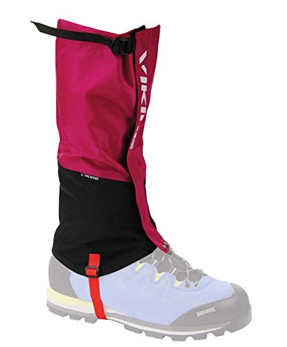 VIKING Gamaschen Damen und Herren wasserdicht Schneeschutz Regenschutz hoch - ideal für Outdoor und Trekking, sehr robust - 3723, 46 Rosa, XL von VIKING