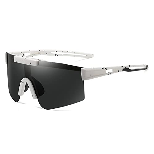 VILISUN Polarisiert Fahrradbrille Sport Sonnenbrille Herren Damen Sportbrille mit UV 400 Schutz Radbrille für Outdoorsport Fahrrad MTB Glof Angeln von VILISUN