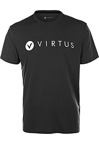VIRTUS Edwardo T-Shirt 1001 Black 5XL von VIRTUS