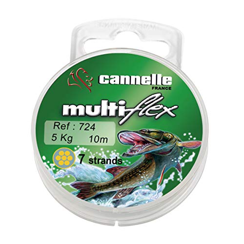 Cannelle Multiflex 7x7 Strands 10m 5kg - Vorfachschnur von VMC