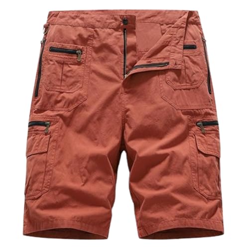 Herren-Outdoor-Sport-Fitness-Multifunktions-Shorts, Cargo-Shorts für Herren mit Mehreren Taschen, Taktische Shorts (9,5XL) von VNDUIFH
