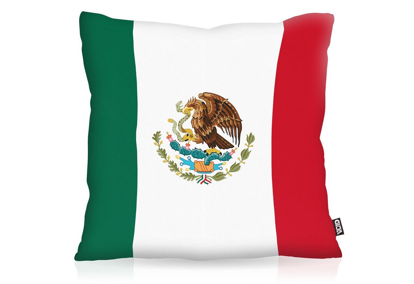 Kissenbezug, VOID, Sofa-Kissen Mexiko Mexico Flagge Fahne Fan Outdoor WM Sport von VOID