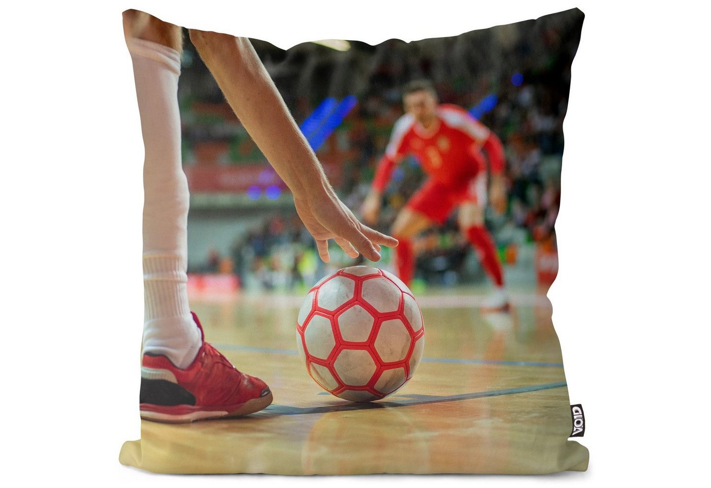 Kissenbezug, VOID (1 Stück), Handball Ball Sport Halle ecke füße schuh stiefel details national li von VOID