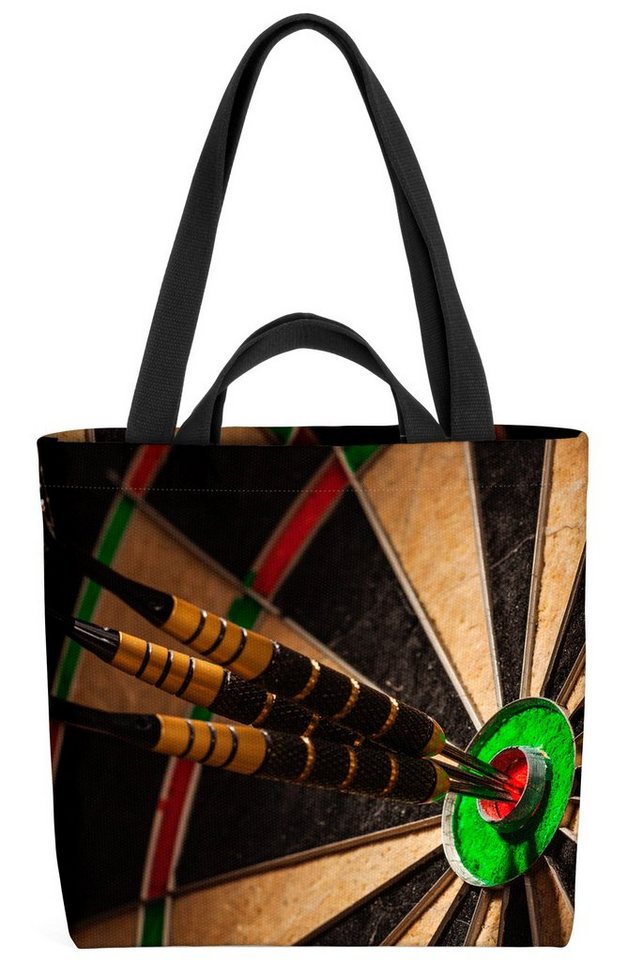 VOID Henkeltasche (1-tlg), Dart Spiel Dartpfeil Sport dartscheibe spiel perfektion erfolg drei s von VOID