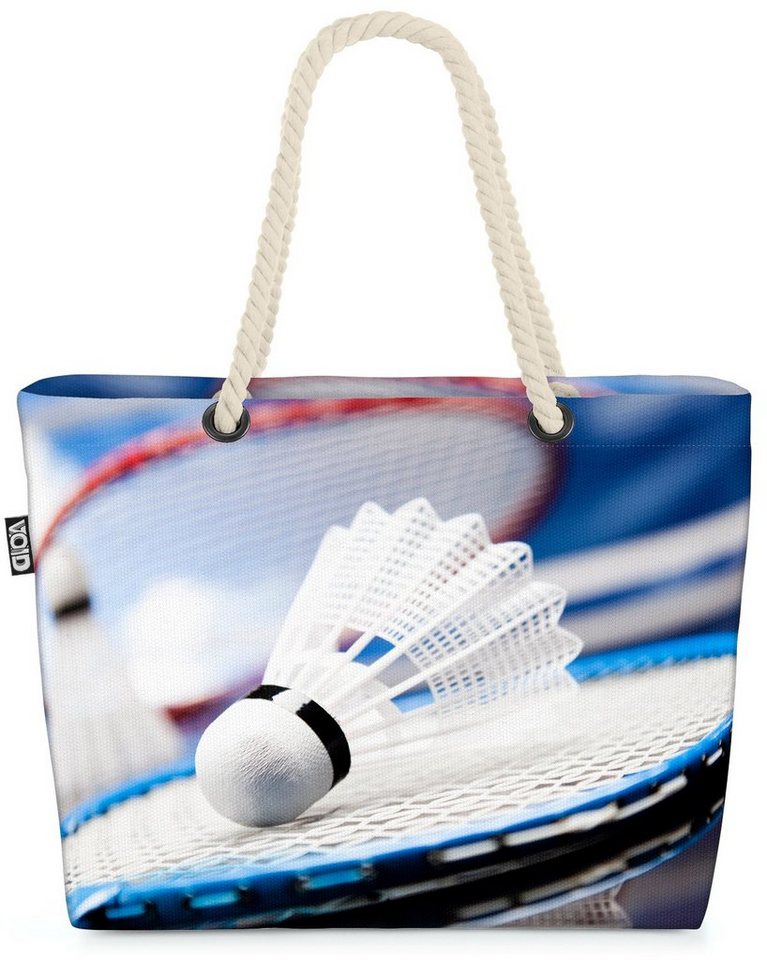 VOID Strandtasche (1-tlg), Badminton Schläger Federball badminton schiffchen sport ball aktion von VOID