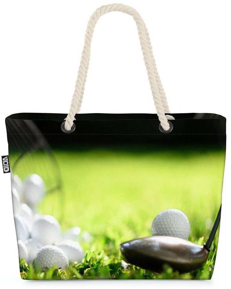 VOID Strandtasche (1-tlg), Golf Sport Schläger Ball Golf Sport Schläger Ball Golfball Spielen Dr von VOID