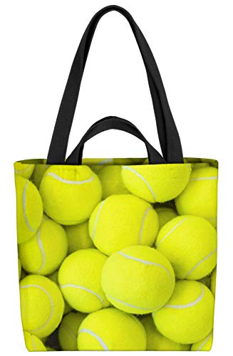 VOID Tennisbälle Tennis Tasche 33x33x14cm,15l Einkaufs-Beutel Shopper Einkaufs-Tasche Bag von VOID