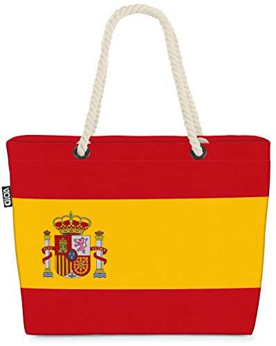 VOID XXL Strandtasche Spanien Spanier Shopper Tasche 58x38x16cm 23L Beach Bag Spain Spaniards von VOID