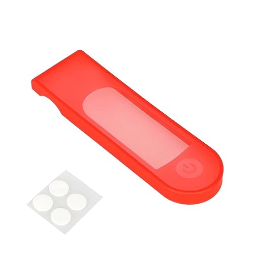 VOLOHAS Regenschutz aus Gummi für Display-Bedienfeld für Xiaomi 4 Ulta Elektroroller Zubehör Elektroroller-Schalttafel Silikon-Schutzhülle Softcover zum Schutz des Instrumentendisplays (Rot) von VOLOHAS