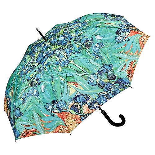 VON LILIENFELD Regenschirm Vincent Van Gogh: Iris Auf-Automatik Damen Kunst Blumen von VON LILIENFELD