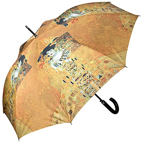 VON LILIENFELD Regenschirm Gustav Klimt: Adele Auf-Automatik Damen Kunst Stockschirm Stabil von VON LILIENFELD