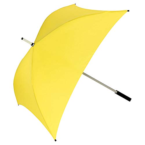 VON LILIENFELD Regenschirm Quadratisch Groß Damen Herren Charlie gelb von VON LILIENFELD