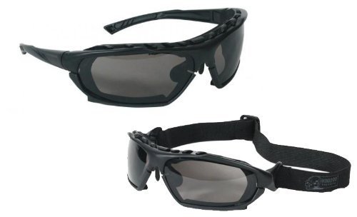VOODOO TACTICAL 02-8838001000 Brille mit extra Linse, schwarzer Rahmen von VOODOO TACTICAL