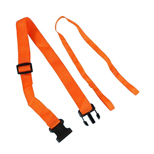 VOSAREA Schwimmgürtel Sicherheitsgurt Wassersport Orange Reflektierender Gürtel Schwimmen Anfänger Trainingshilfe Rettungsring Traktion für Notfälle von VOSAREA