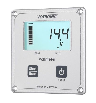 Votronic LCD Voltmeter S von VOTRONIC