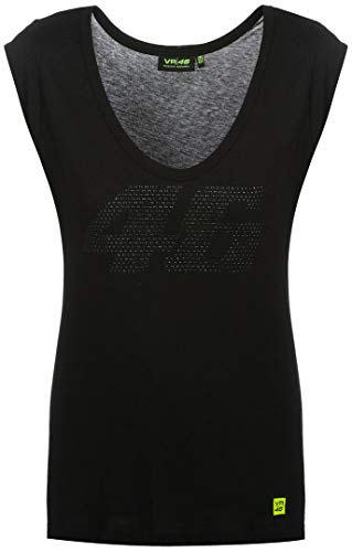 Valentino Rossi T-Shirts Core,Frau,XS,Schwarz von Valentino Rossi