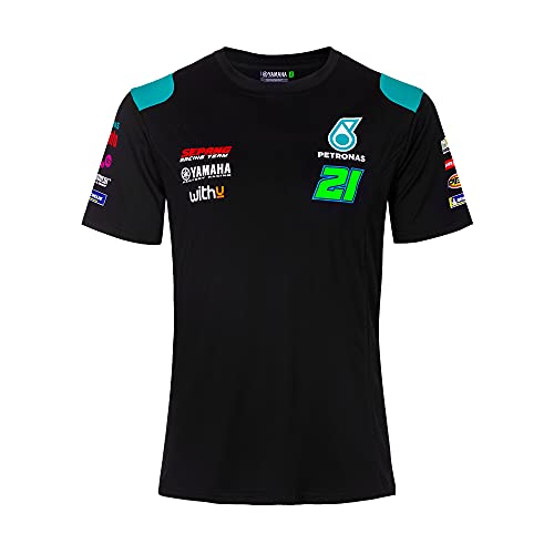 Morbidelli T-Shirts Petronas Morbidelli,Mann,M,Schwarz von Valentino Rossi