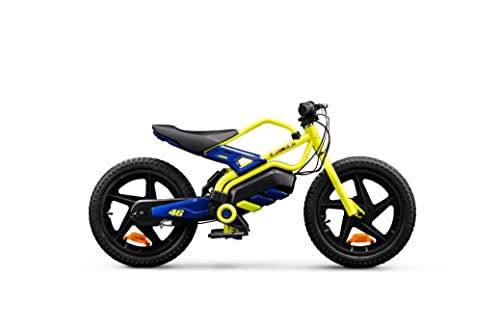 VR46 Kid Moto-X, Elektrofahrrad, 16-Zoll-Räder, 8 km Autonomie, 150-W-Motor, 125-Wh-Akku, mit Federung, für Kinder von VR46
