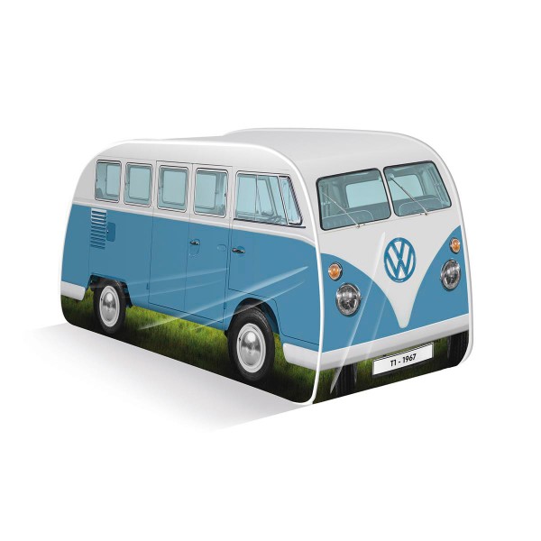 VW Collection - VW T1 Bus - Kinder Pop up Spielzelt - blau von VW Collection