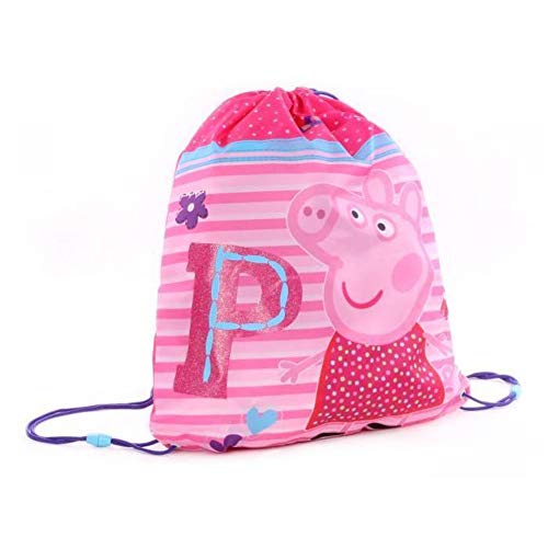 Peppa Pig Children's Drawstring Gym Bag Backpack Wipe Clean von Vadobag