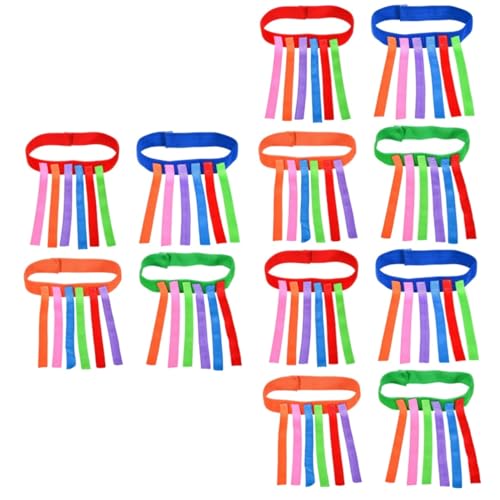 Vaguelly 12 Stück Kinderspielgürtel Kinderschwanzfangspielzeug Lustiges Schwanzfangspielzeug Schwanzfanggürtelspiele von Vaguelly