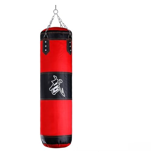 Boxing Bag Professioneller Boxsack Sandsack Training Thai Sandkampf Karate Fitness Gym leer-Schwerer Kickboxsack mit Haken Punching Bag(Color:100cm) von VaizA