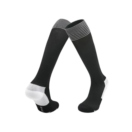 Valcatch Athletic Fußball Kompressionssocken Dehnbare Laufsocken Sport Fußball Baseball Kniestrümpfe für Männer Teenager Frauen von Valcatch