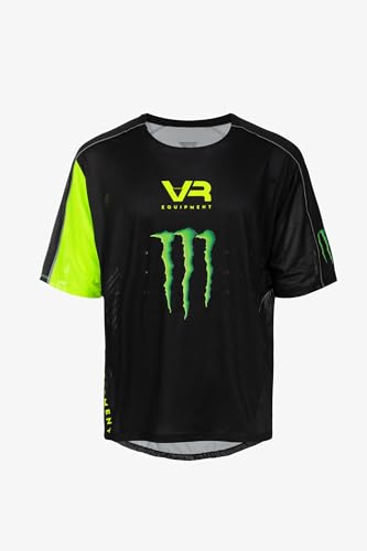 VR46 T-Shirt Performance Monster Energy,M,Schwarz von Valentino Rossi