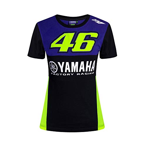Valentino Rossi T-Shirts Yamaha VR46,Frau,XS,Blau von Valentino Rossi