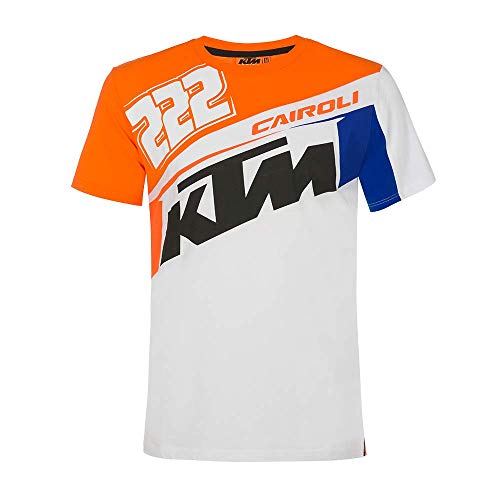 Valentino Rossi Herren Collezione Tony Cairoli T-Shirt, Orange, XL EU von Valentino Rossi