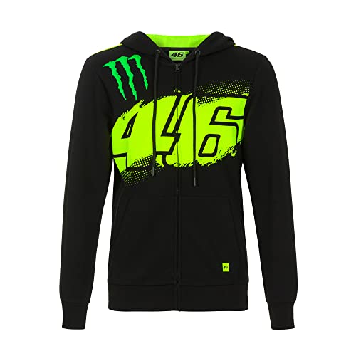 Valentino Rossi Sweatshirt Monster Energy,Mann,S,Schwarz von Valentino Rossi