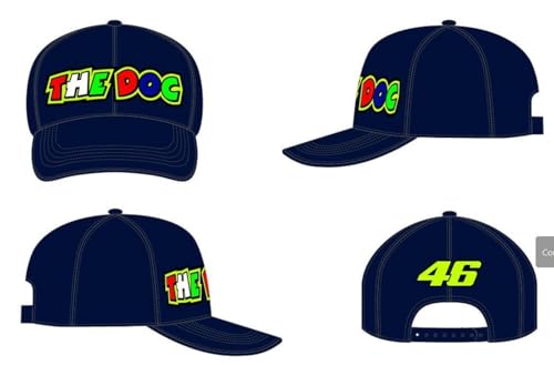 Valentino Rossi Herren Vr46 Fan Hut, blau, Einheitsgröße von Valentino Rossi