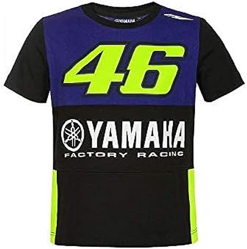 Valentino Rossi T-Shirts Yamaha VR46,Junge,1/2,Blau von Valentino Rossi