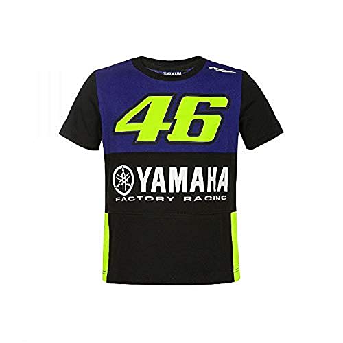 Valentino Rossi T-Shirts Yamaha VR46,Junge,3/4,Blau von Valentino Rossi