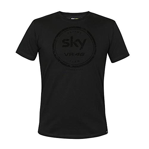 VR46 T-Shirts Sky Racing,Mann,XL,Grau von Valentino Rossi