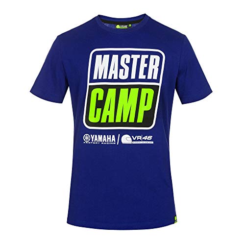 VR46 T-Shirts Mastercamp,Mann,XL,Blau von Valentino Rossi