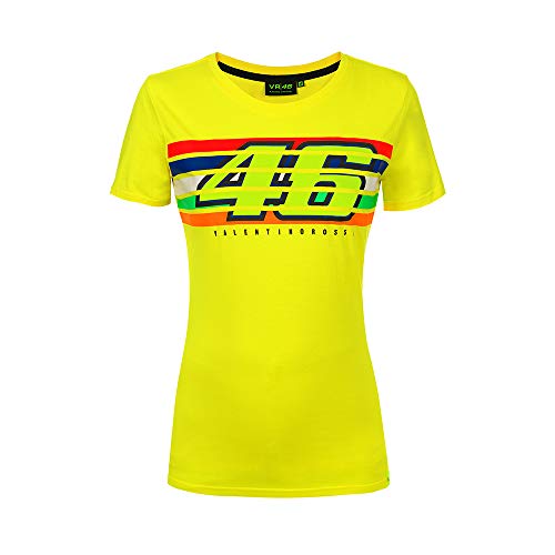 Valentino Rossi T-Shirts Classic,Frau,XS,Gelb von Valentino Rossi