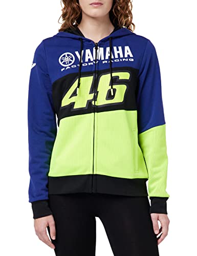 Valentino Rossi Sweatshirt Yamaha VR46,Frau,S,Blau von Valentino Rossi